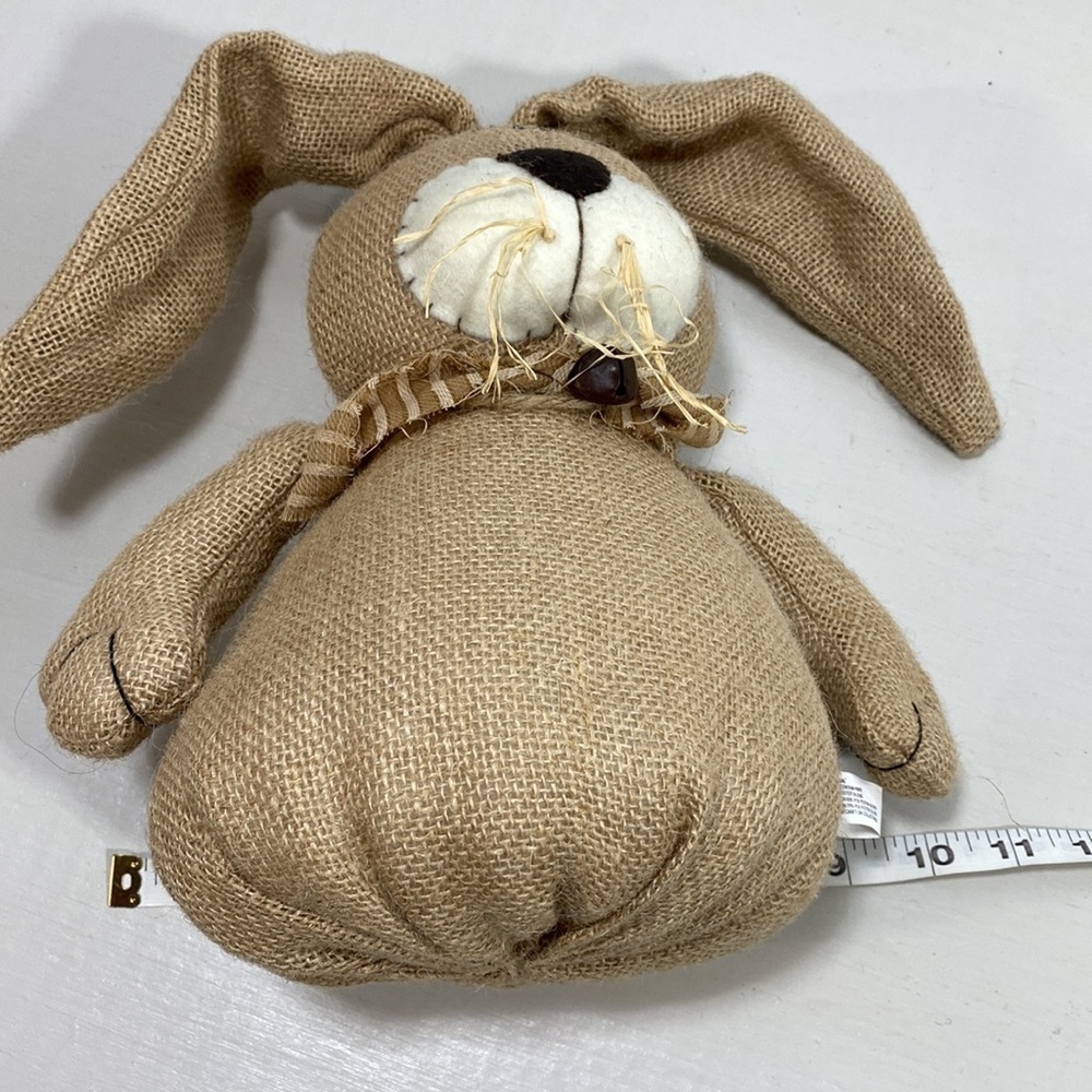 Burlap bunnyββββββββββββββββ - Picture 9 of 9